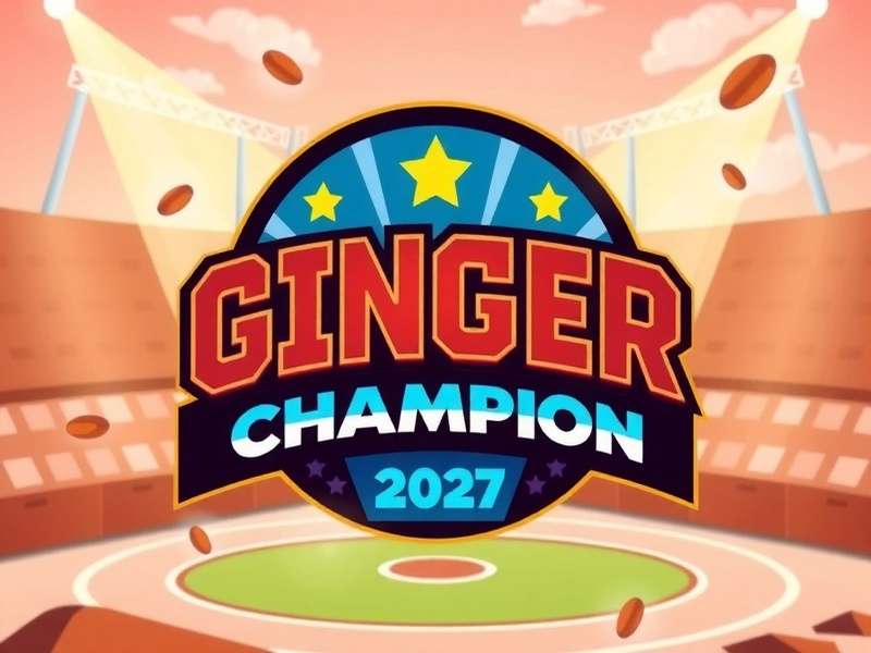 Ginger Sports Champion Game Banner
